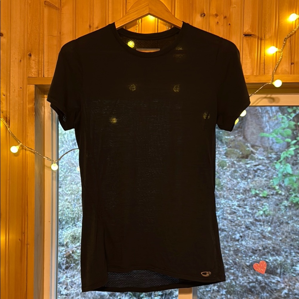 Icebreaker t-shirt,  black , medium